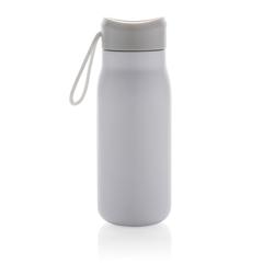 Vue Mini bouteille de voyage 150ml en acier RCS Avira Ain de couleur blanc| Krokrodeal