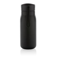 Vue Mini bouteille de voyage 150ml en acier RCS Avira Ain de couleur noir| Krokrodeal
