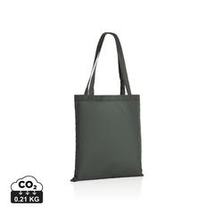 Vue Sac tote en rPET 190T Impact AWARE™ de couleur gris| Krokrodeal