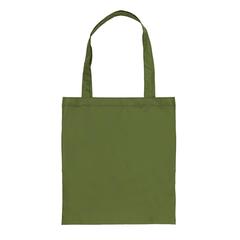 Vue Sac tote en rPET 190T Impact AWARE™ de couleur vert| Krokrodeal