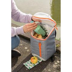 Vue Sac à dos isotherme 10L de couleur gris| Krokrodeal