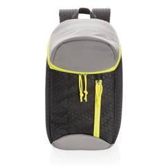 Vue Sac à dos isotherme 10L de couleur jaune| Krokrodeal