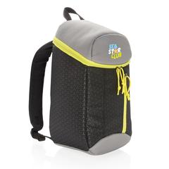 Vue Sac à dos isotherme 10L de couleur jaune| Krokrodeal