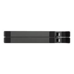 Vue Support ordinateur/tablette en aluminium recyclé RCS Terra de couleur gris| Krokrodeal