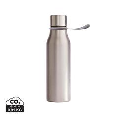 Vue VINGA Bouteille d'eau 550ml en acier Lean de couleur gris| Krokrodeal