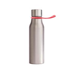 Vue VINGA Bouteille d'eau 550ml en acier Lean de couleur rouge| Krokrodeal