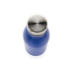 Vue Bouteille Deluxe en acier inoxydable de couleur bleu| Krokrodeal