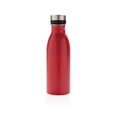 Vue Bouteille Deluxe en acier inoxydable de couleur rouge| Krokrodeal