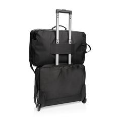 Vue Sac à dos de voyage convertible de couleur noir| Krokrodeal