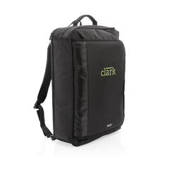 Vue Sac à dos de voyage convertible de couleur noir| Krokrodeal