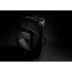 Vue Sac à dos de voyage convertible de couleur noir| Krokrodeal