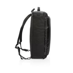 Vue Sac à dos de voyage convertible de couleur noir| Krokrodeal