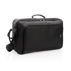 Vue Sac à dos de voyage convertible de couleur noir| Krokrodeal