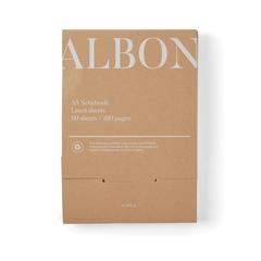 Vue VINGA Carnet en feutre recyclé GRS Albon de couleur gris| Krokrodeal