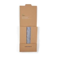Vue VINGA Carnet en feutre recyclé GRS Albon de couleur gris| Krokrodeal