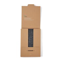 Vue VINGA Carnet en feutre recyclé GRS Albon de couleur noir| Krokrodeal