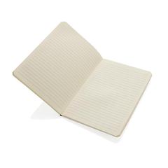 Vue Carnet de notes A5 en bambou Scribe de couleur noir| Krokrodeal