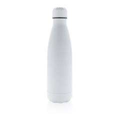 Vue Bouteille isotherme en acier 500ml de couleur blanc| Krokrodeal