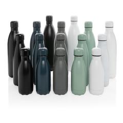 Vue Bouteille isotherme en acier 500ml de couleur blanc| Krokrodeal