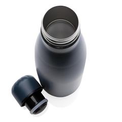 Vue Bouteille isotherme en acier 500ml de couleur bleu| Krokrodeal