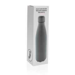 Vue Bouteille isotherme en acier 500ml de couleur gris| Krokrodeal