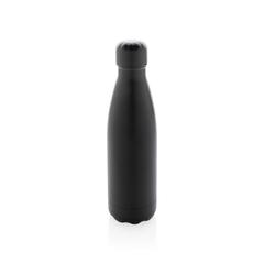 Vue Bouteille isotherme en acier 500ml de couleur noir| Krokrodeal