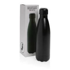 Vue Bouteille isotherme en acier 500ml de couleur noir| Krokrodeal