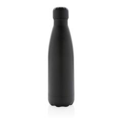 Vue Bouteille isotherme en acier 500ml de couleur noir| Krokrodeal