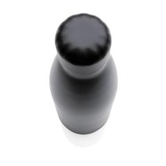 Vue Bouteille isotherme en acier 500ml de couleur noir| Krokrodeal