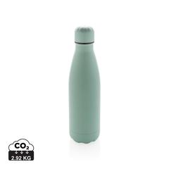 Vue Bouteille isotherme en acier 500ml de couleur vert| Krokrodeal