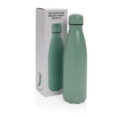 Vue Bouteille isotherme en acier 500ml de couleur vert| Krokrodeal