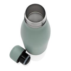 Vue Bouteille isotherme en acier 500ml de couleur vert| Krokrodeal