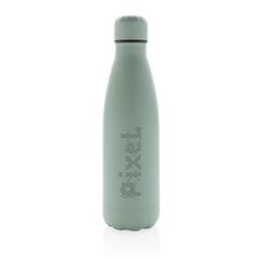 Vue Bouteille isotherme en acier 500ml de couleur vert| Krokrodeal
