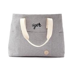 Vue VINGA Sac de plage Sortino de couleur gris| Krokrodeal