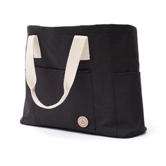 Vue VINGA Sac de plage Sortino de couleur noir| Krokrodeal