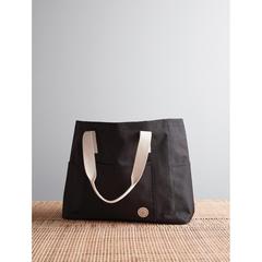Vue VINGA Sac de plage Sortino de couleur noir| Krokrodeal