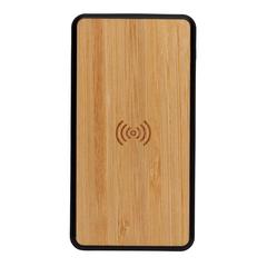 Vue Batterie de secours 8000mAh en plastique recyclé RCS de couleur marron| Krokrodeal