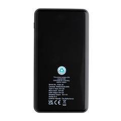 Vue Batterie de secours 8000mAh en plastique recyclé RCS de couleur marron| Krokrodeal