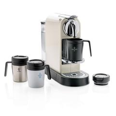 Vue Mug Coffee to go de couleur noir| Krokrodeal