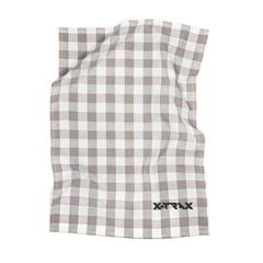 Vue VINGA Essuie-mains Clare en lin mélangé de couleur gris| Krokrodeal