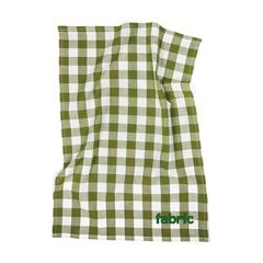 Vue VINGA Essuie-mains Clare en lin mélangé de couleur vert| Krokrodeal