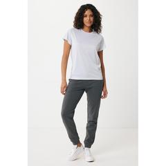 Vue T-shirt sport séchage rapide polyester recyclé Iqoniq Tikal de couleur blanc| Krokrodeal
