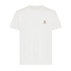 Vue T-shirt sport séchage rapide polyester recyclé Iqoniq Tikal de couleur blanc| Krokrodeal