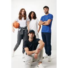 Vue T-shirt sport séchage rapide polyester recyclé Iqoniq Tikal de couleur blanc| Krokrodeal