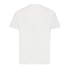 Vue T-shirt sport séchage rapide polyester recyclé Iqoniq Tikal de couleur blanc| Krokrodeal