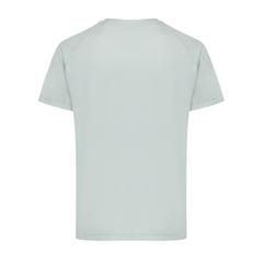 Vue T-shirt sport séchage rapide polyester recyclé Iqoniq Tikal de couleur vert| Krokrodeal