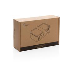Vue Lunch box avec cuichette en rPP GRS de couleur blanc| Krokrodeal