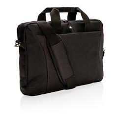 Vue Sac pour ordinateur portable 15.4” de couleur noir| Krokrodeal