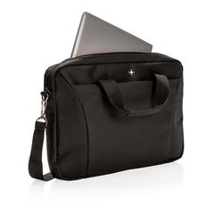 Vue Sac pour ordinateur portable 15.4” de couleur noir| Krokrodeal