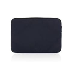 Vue Pochette pour ordinateur 15,6" en rPET AWARE™ Armond de couleur bleu| Krokrodeal